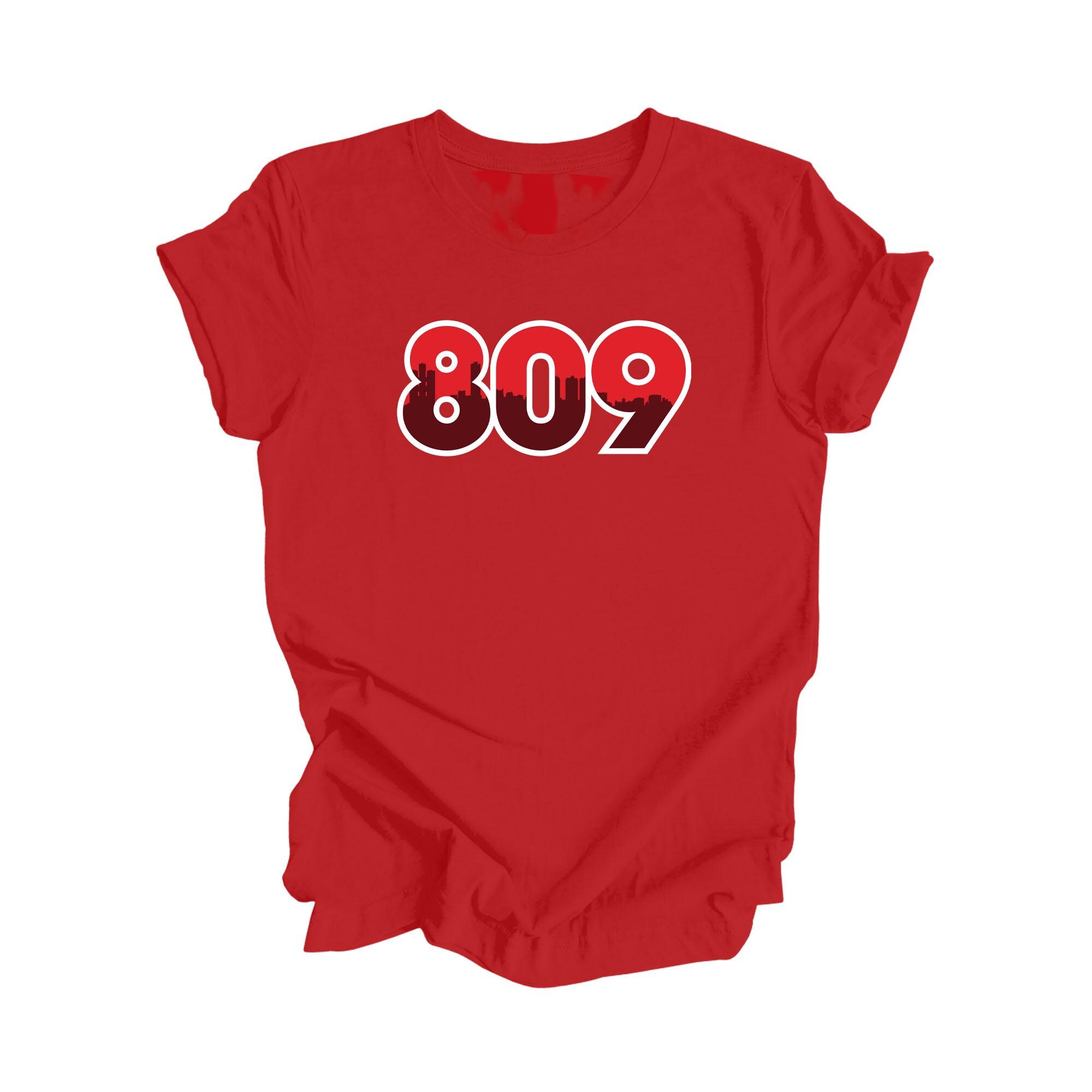 809 Santo Domingo Domincan Republic Area Code City Skyline Gift