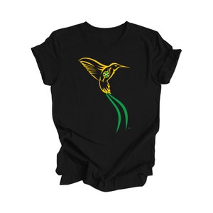 The Doctor Bird Jamaica - Yardie, Hummingbird, Jamaican cadeau T-shirt, Jamaica aanwezig, nationaal symbool, Caraïben, 876 netnummer, Kingston
