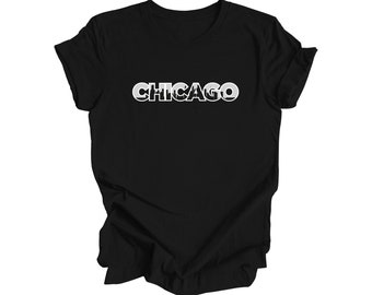 Chicago CHI - Chicago Illinois Gift T-Shirt - City Skyline Shirt - Inspired X