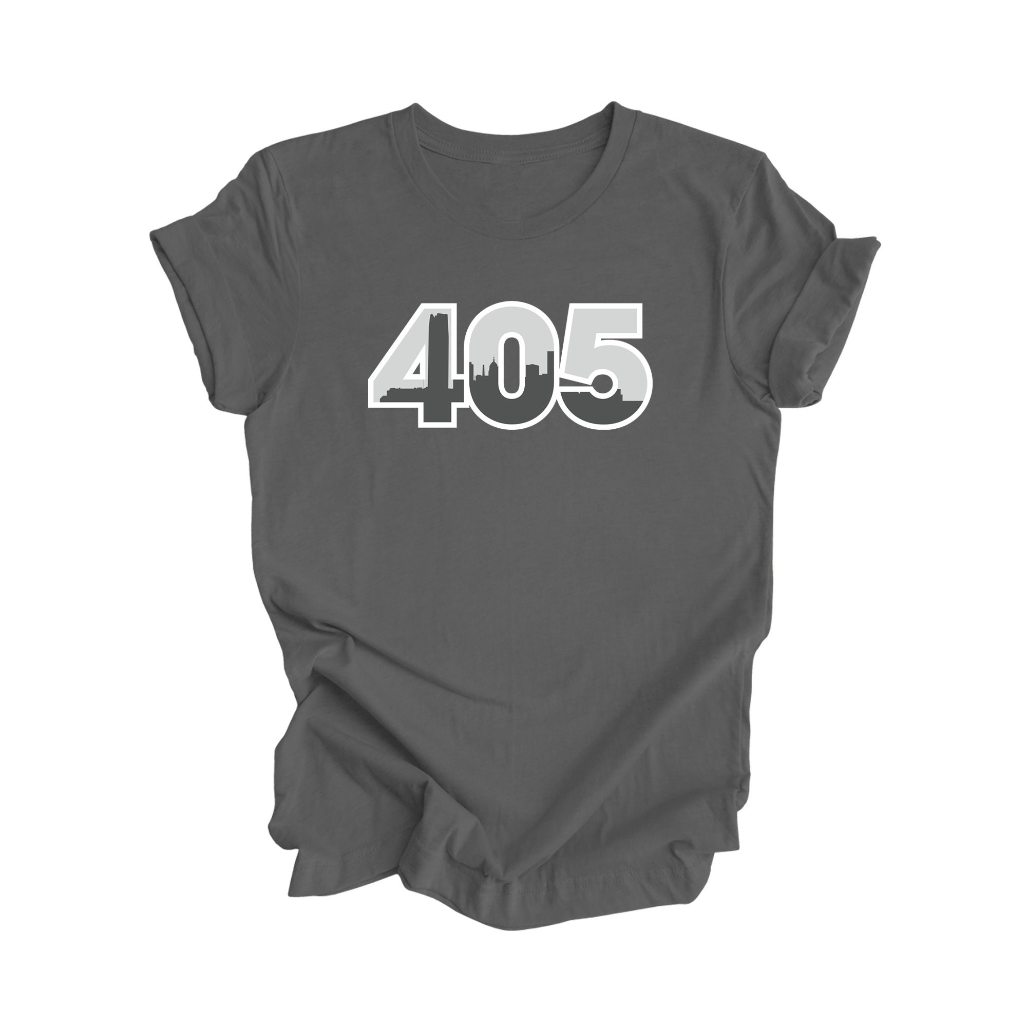405 Oklahoma City Oklahoma USA Area Code City Skyline Gift