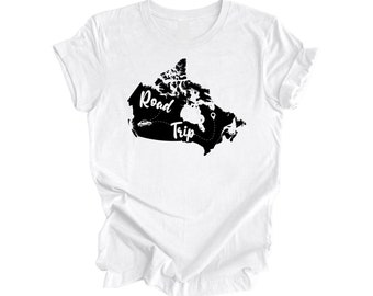 Road Trip Canada Shirt, Gift, Travel Shirt, Family Vacation Shirts, Adventure Shirt, Road Trip Shirt, Girls Trip Shirt, Travel T-Shirt