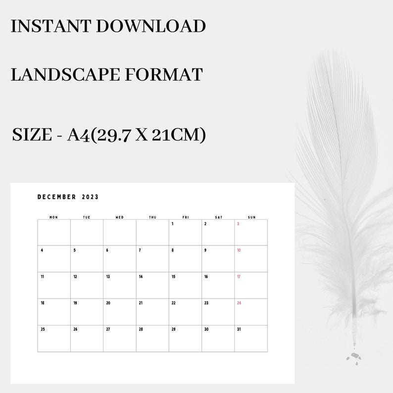 A4 Calendar 2023 Printable Wall Calendar Household Planner Etsy a4-calendar-2023-printable-wall-calendar-household-planner-etsy
