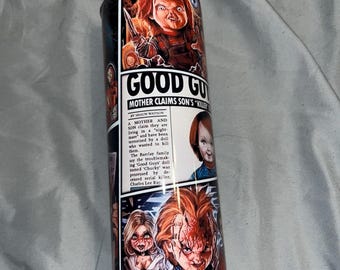Chucky Collage Tumbler