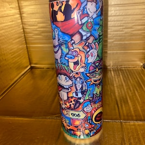 90s cartoon tumbler