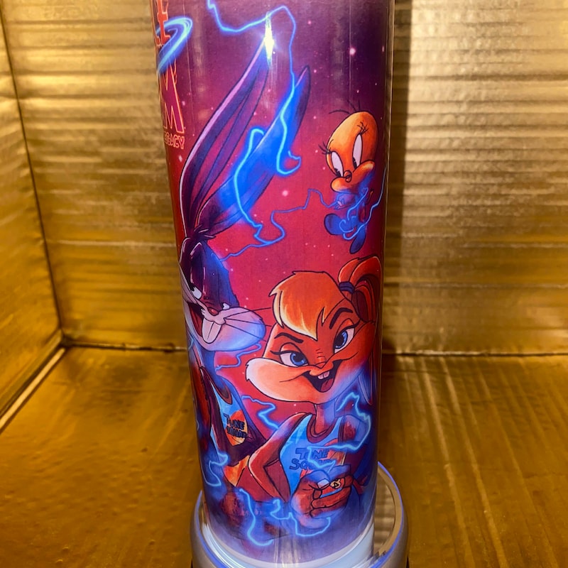 michael jordan space jam water bottle
