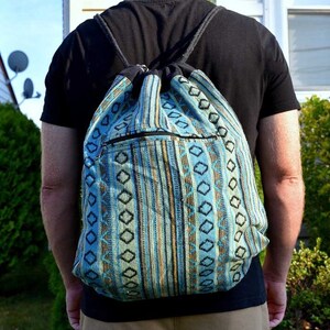 Hemp Backpack-Hippies Bag-Handmade Hemp Bag-Eco friendly laptop bag-school bag-Hemp Bag-Handmade in Nepal- Handcrafted with love-Hemp-