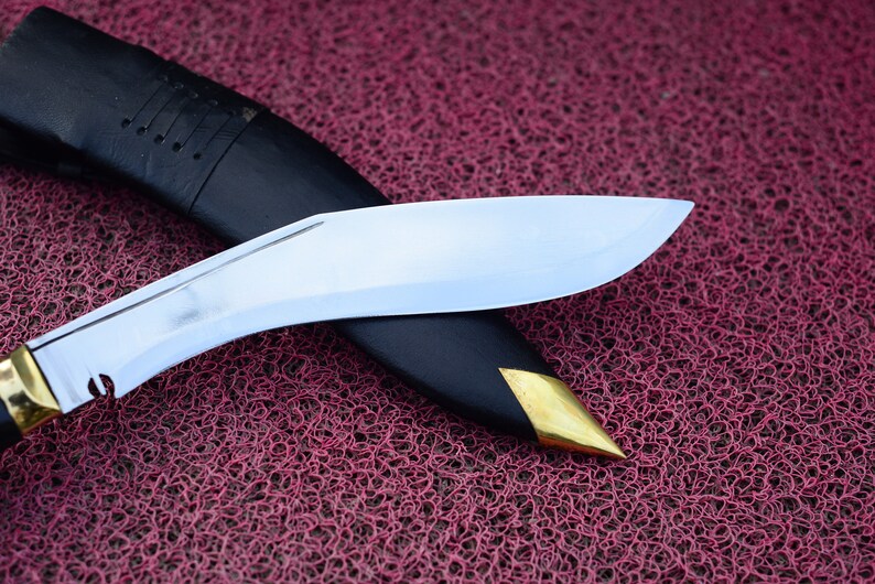 10 Inches Gurkha Service No.1 Kukri Nepal Knives Bowie Knife Full Tanghandmade in