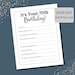 70th Birthday Game Printable, 70 Birthday Party Games, Milestone ...