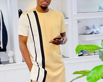 Ropa de hombres africanos, Dashiki, Ropa de senador, Traje de hombre de novios, Kaftan para hombres, Traje de boda tradicional, Senador de Nigeria, Caftán, Naija Moda