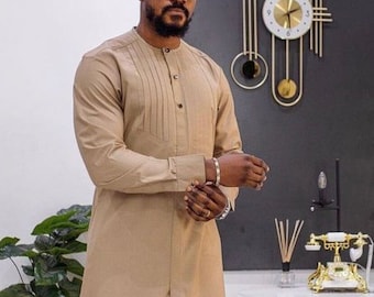 Ropa de hombres africanos, Dashiki, Ropa de senador, Traje de hombre de novios, Kaftan para hombres, Traje de boda tradicional, Senador de Nigeria, Caftán, Naija Moda