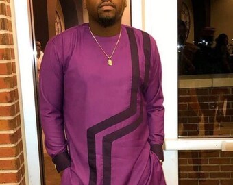 Ropa de hombres africanos, Dashiki, Ropa de senador, Traje de hombre de novios, Kaftan para hombres, Traje de boda tradicional, Senador de Nigeria, Caftán, Naija Moda