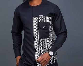 Ropa de hombres africanos, Dashiki, Ropa de senador, Traje de hombre de novios, Kaftan para hombres, Traje de boda tradicional, Senador de Nigeria, Caftán, Naija Moda