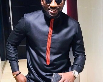 Ropa de hombres africanos, Dashiki, Ropa de senador, Traje de hombre de novios, Kaftan para hombres, Traje de boda tradicional, Senador de Nigeria, Caftán, Naija Moda