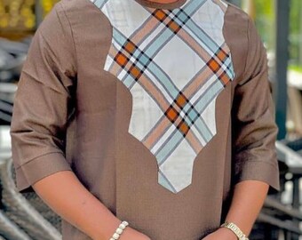 Ropa de hombres africanos, Dashiki, Ropa de senador, Traje de hombre de novios, Kaftan para hombres, Traje de boda tradicional, Senador de Nigeria, Caftán, Naija Moda