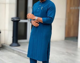 Ropa de hombres africanos, Dashiki, Ropa de senador, Traje de hombre de novios, Kaftan para hombres, Traje de boda tradicional, Senador de Nigeria, Caftán, Naija Moda