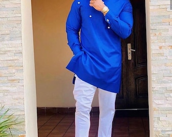 Ropa de hombres africanos, Dashiki, Ropa de senador, Traje de hombre de novios, Kaftan para hombres, Traje de boda tradicional, Senador de Nigeria, Caftán, Naija Moda