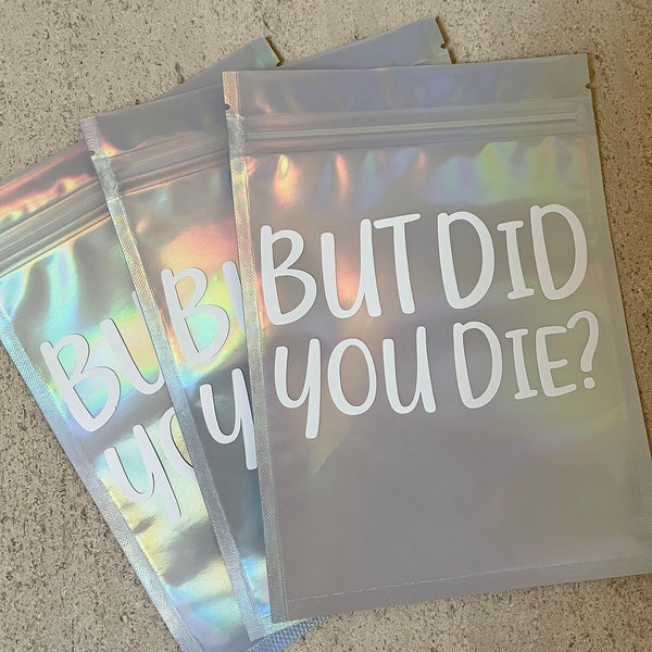 But Did You Die? I Pre-Packaged Original Hangover Kit I Bachelorette Party I Bridesmaid Gift I Party Favors I Bachelor Party