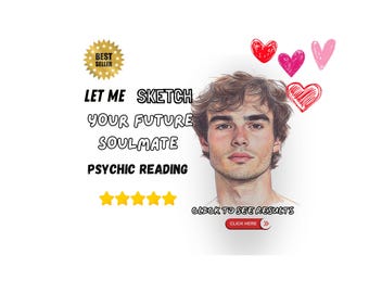The Original Soulmate Sketch - Let Me Draw & Describe Your Future Soulmate Psychic Reading