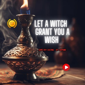 YOUR CUSTOM WISH Powerful Spell for Any Wish - Same Day Casting