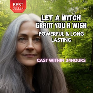YOUR CUSTOM WISH Granted -  Powerful Spell for Any Request Same Day Casting