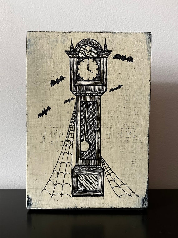 Grandfather Clock Drawing