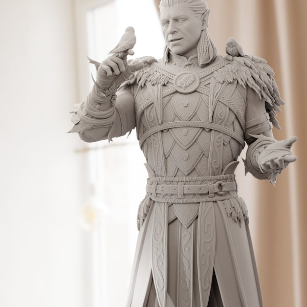 Halsin - Baldur's Gate 3 | Maximum Detailed 8K 3D printed figure | 89/177mm