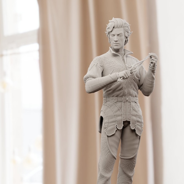 Astarion - Baldur's Gate 3 | Maximum Detailed 8K 3D printed figure | 135/146mm