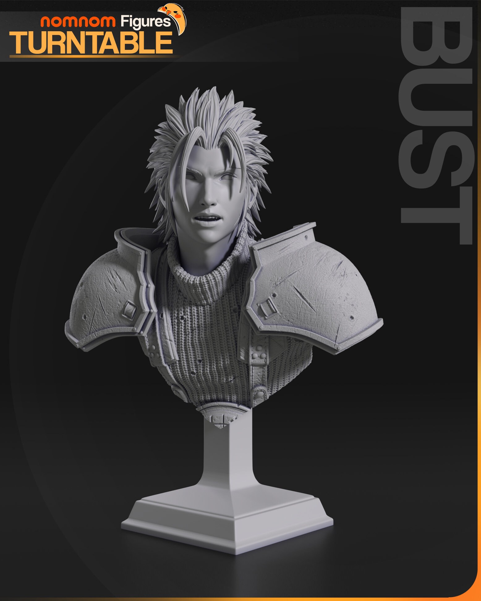 FINAL FANTASY VII Trading Arts Figure Vol.1 Zack Color