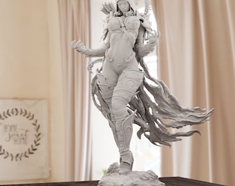 Sylvanas - World of Warcraft | Maximum Detailed 8K 3D printed figure | 180/360/540mm