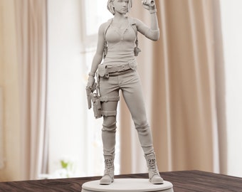 Jill Valentine - Resident Evil | Maximum Detailed 8K 3D printed figure | 182mm