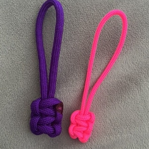 Paracord Zipper Pull Heavy Duty Zipper End Practical Zipper Accessory Minimalist Accessory