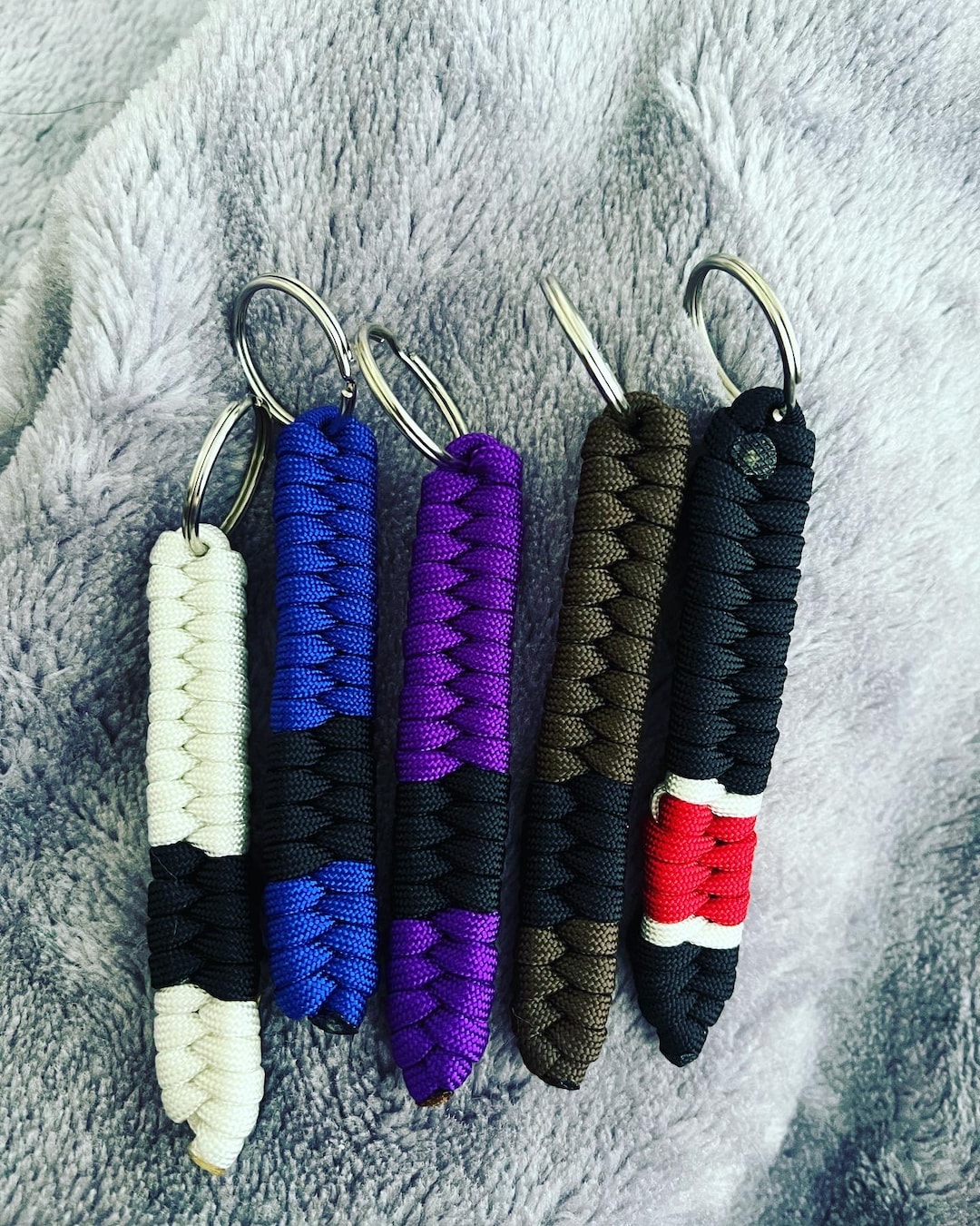 Brazilian Jiu Jitsu Keychain BJJ Belt Rank Keyring Jiu Jitsu Etsy