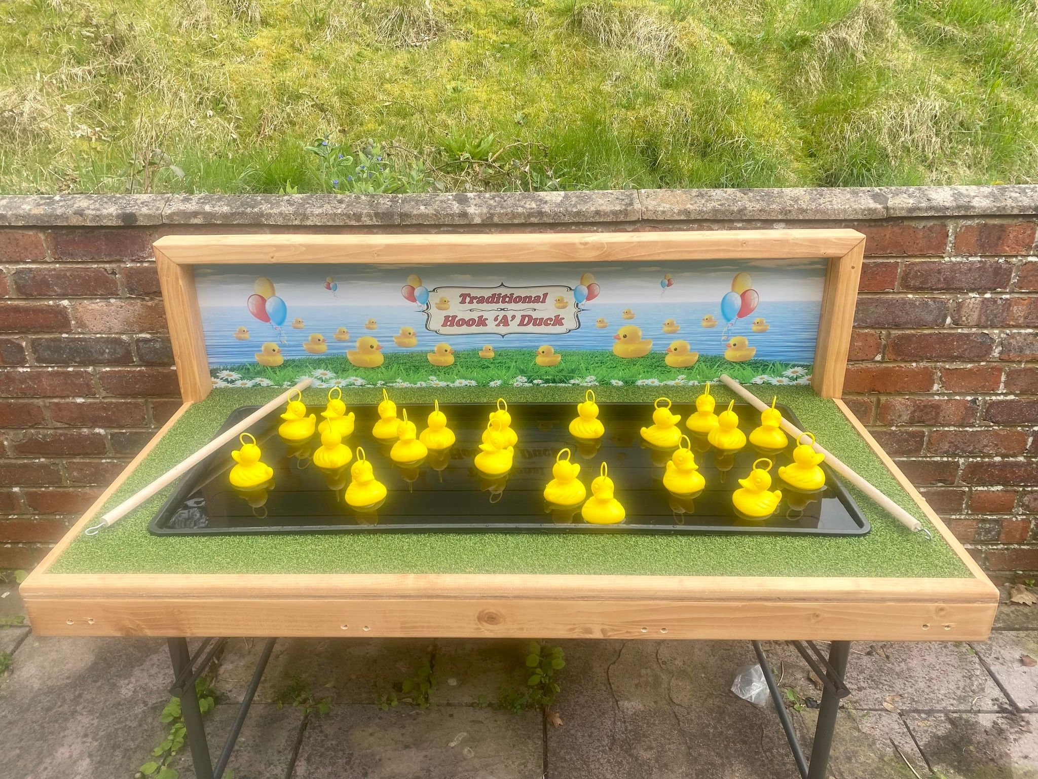 Hook A Duck Game Commercial Traditional Carnival Fete Games Higher or