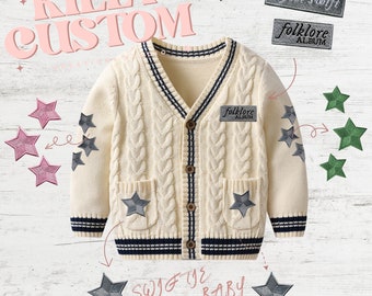 Baby Folklore Cardigan - Etsy
