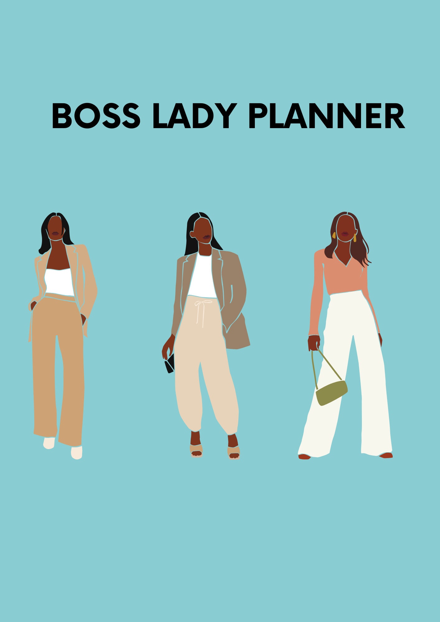 Editable Girl Boss Planner Printable Boss Babe Small Business Planner ...