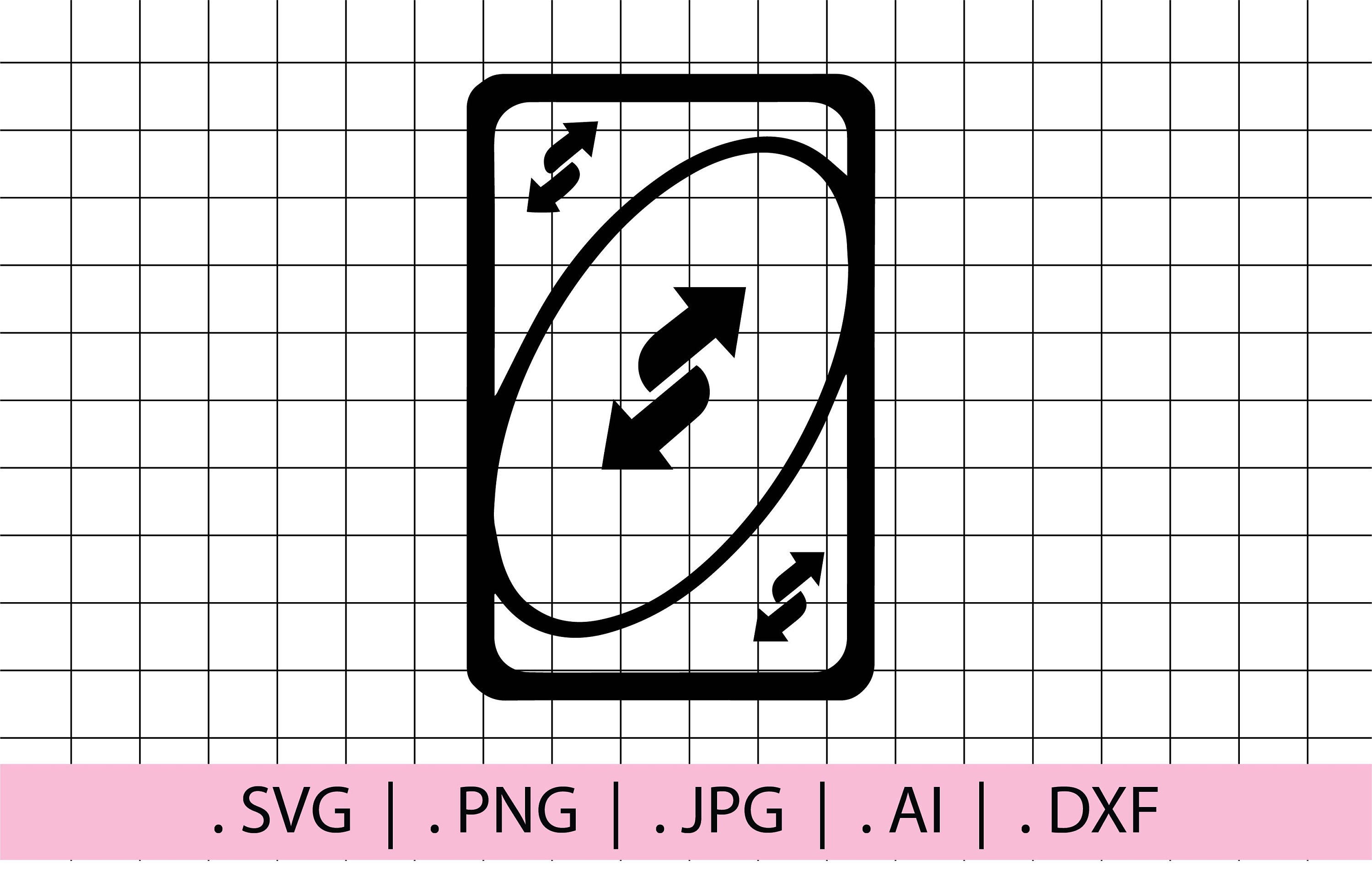 Uno Reverse Cards SVG PNG