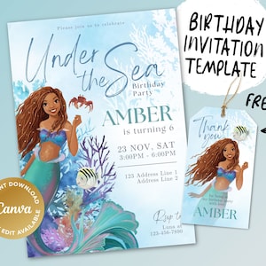 Printable Birthday Invitation, Digital Birthday Invitation, Editable Digital Invitation, Kids Birthday Invitation, Birthday Supplier