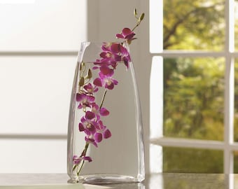 Grand vase en verre Harlem de 16 po.