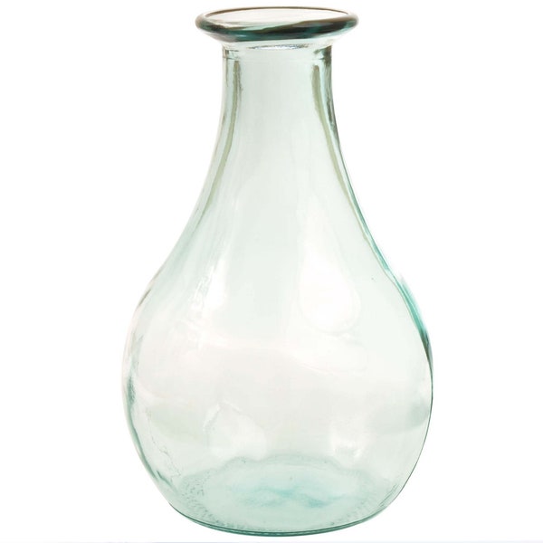 12" Gourde Glass Vase