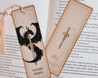 Fantasy Reader Bookmark | Fantasy Bookmark | Bookish | Fantasy Books | Booktok