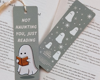 Not Haunting You Bookmark | Ghost Bookmark | Spooky Bookmark | Bookmarks