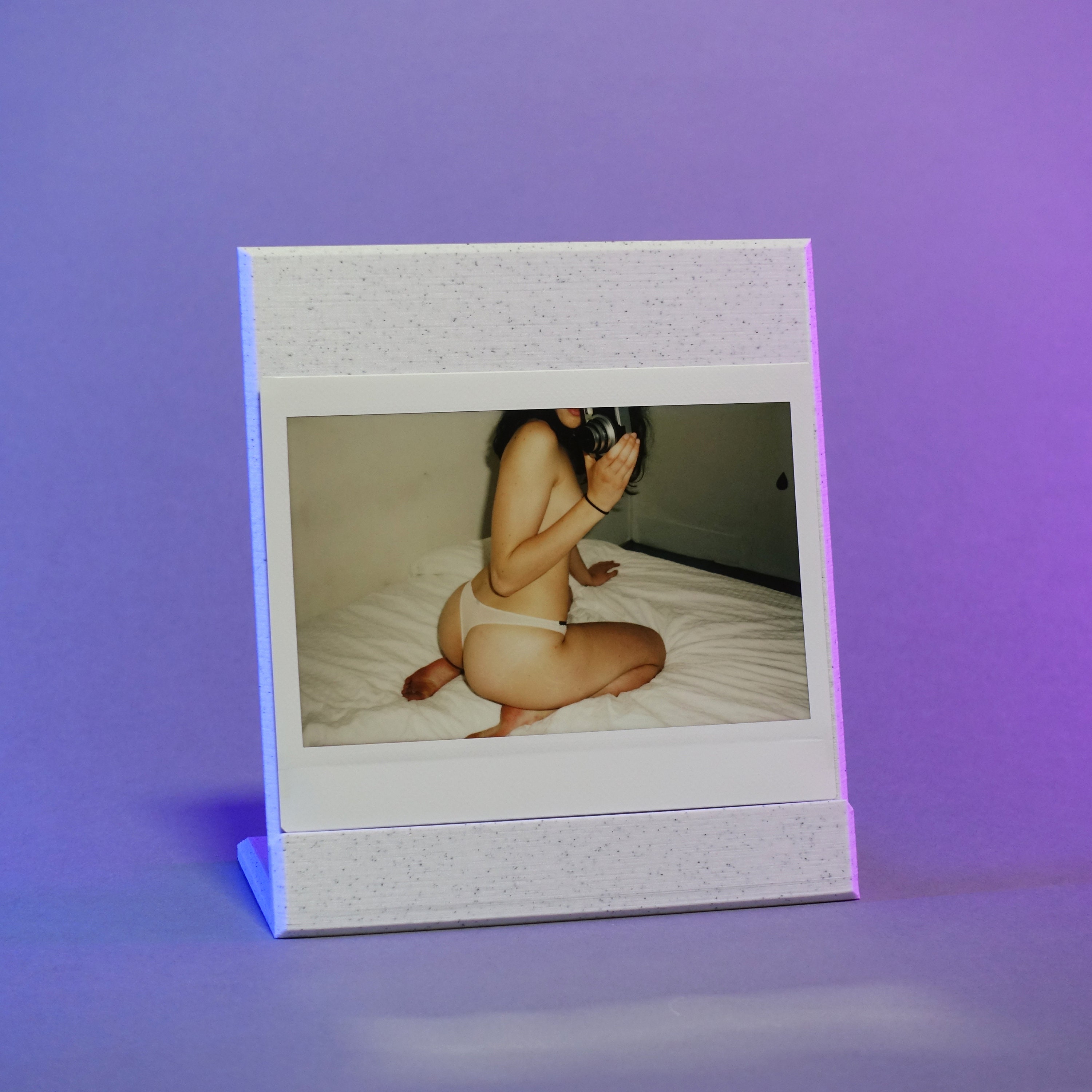 Original Nude Instax Photography of an Amateur French Girl image