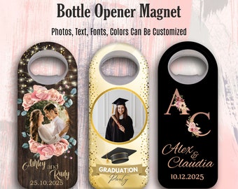 Uniquely Yours: Personalized Magnetic Bottle Openers