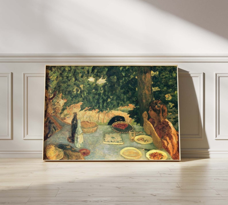 Pierre Bonnard The Cherry Tart Painting, Female Portrait Print, Fine Wall Art Poster, Artwork, Home Decor Pictures image 1