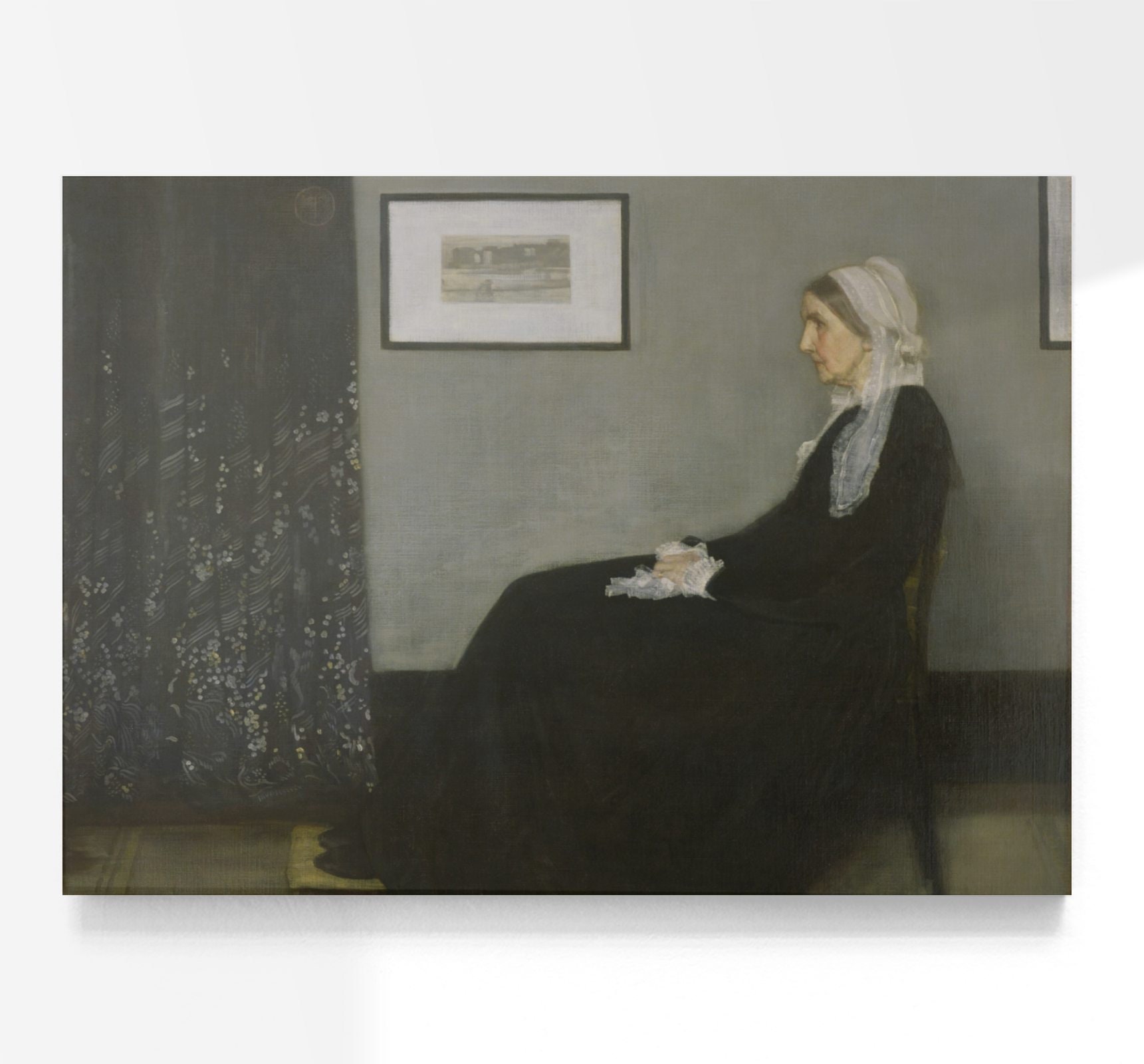 James Abbott Mcneill Whistler Whistlers Mother Vintage