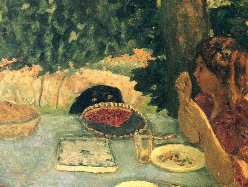 Pierre Bonnard The Cherry Tart Painting, Female Portrait Print, Fine Wall Art Poster, Artwork, Home Decor Pictures image 2