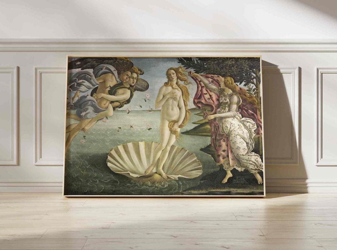 Nacimiento De Venus De Sandro Botticelli 1485 www.etsy.com