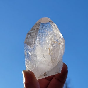 3&quot; Clear Arkansas Quartz Record Keeper Crystal