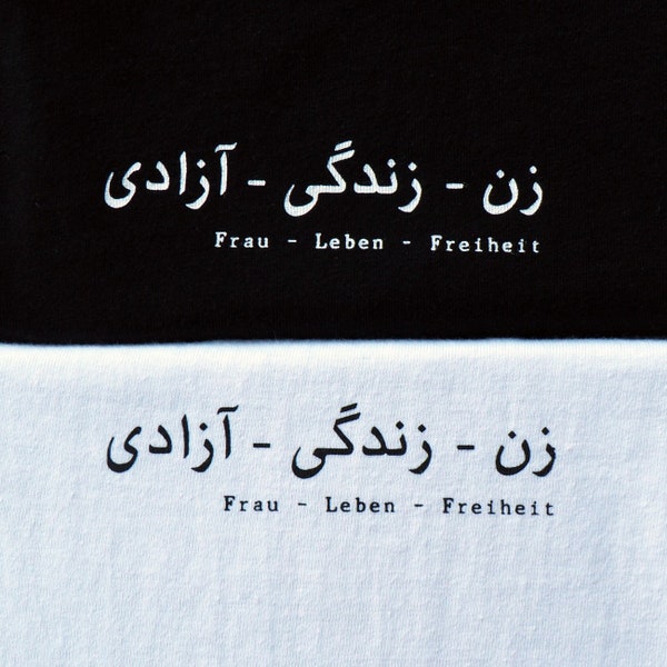 Frau - Leben - Freiheit T-Shirt