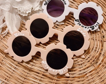 Personalized kids Flower Sunglasses | Flower girl proposal | Flower girl   | Kids Gifts | Kids party favor | Sunglasses | wedding favor